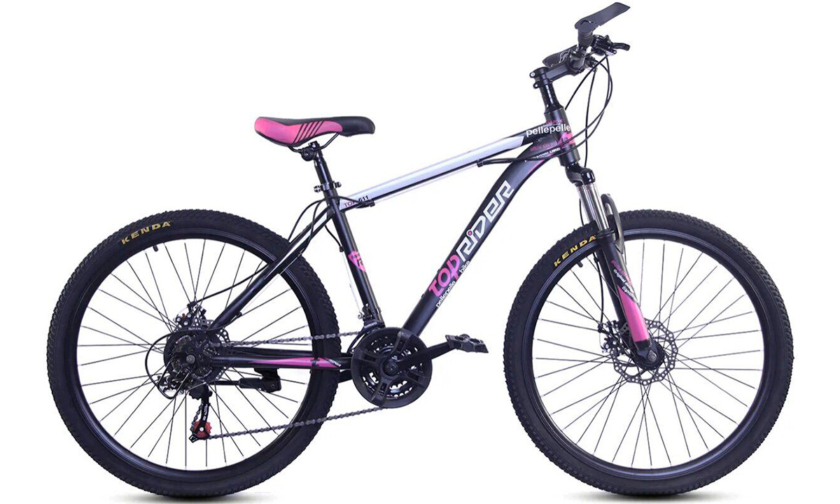 Фотография Велосипед TopRider 29" PEAK TF611 2020 Черно-розовый